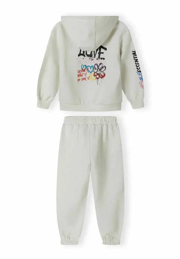 Толстовка и брюки комплект Спортивный Minoti off-white, белый — фото 3