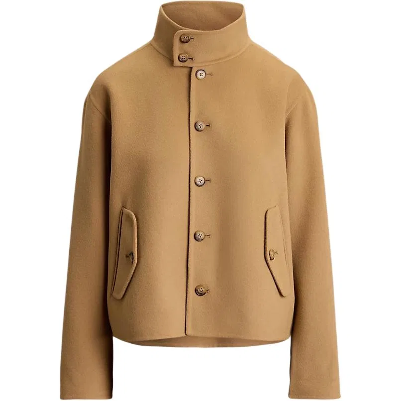 Пальто однобортное Polo Ralph Lauren, Camel