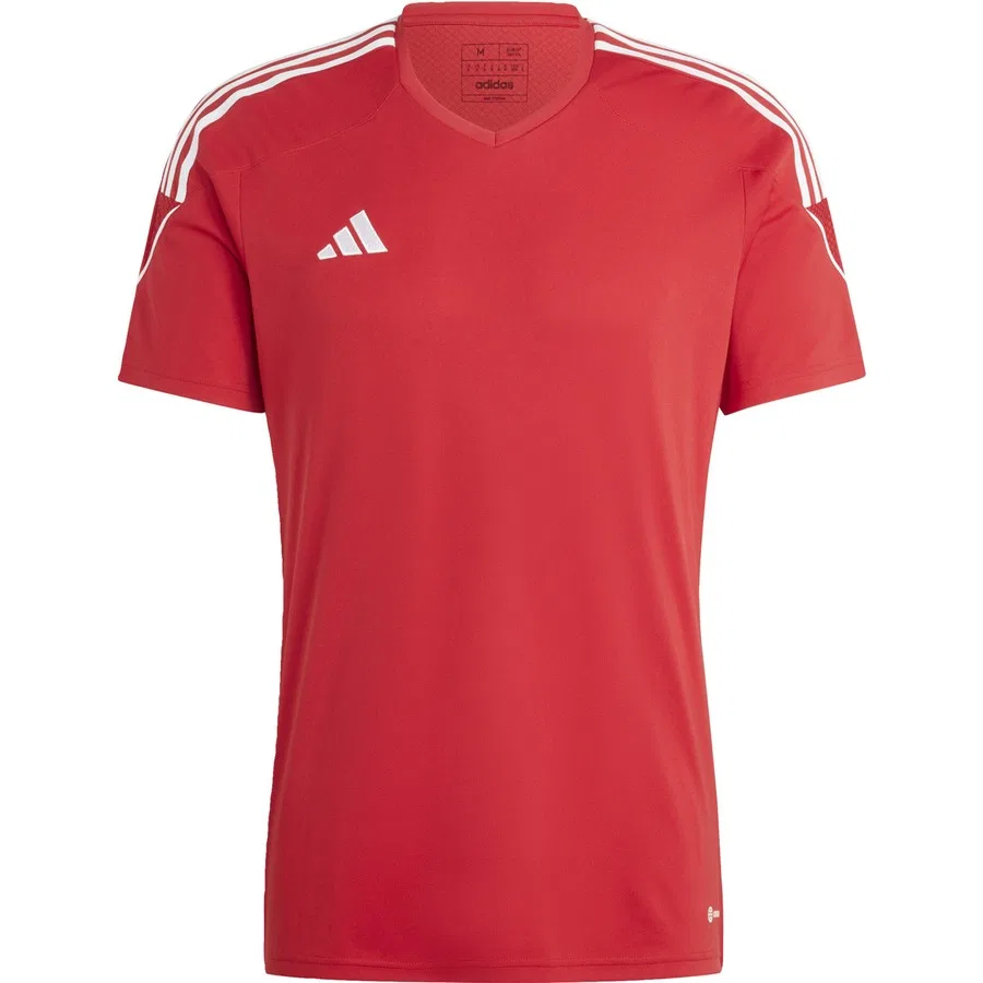 Футболка спортивная с длинным рукавом Tiro 23 League adidas, Красно-белый