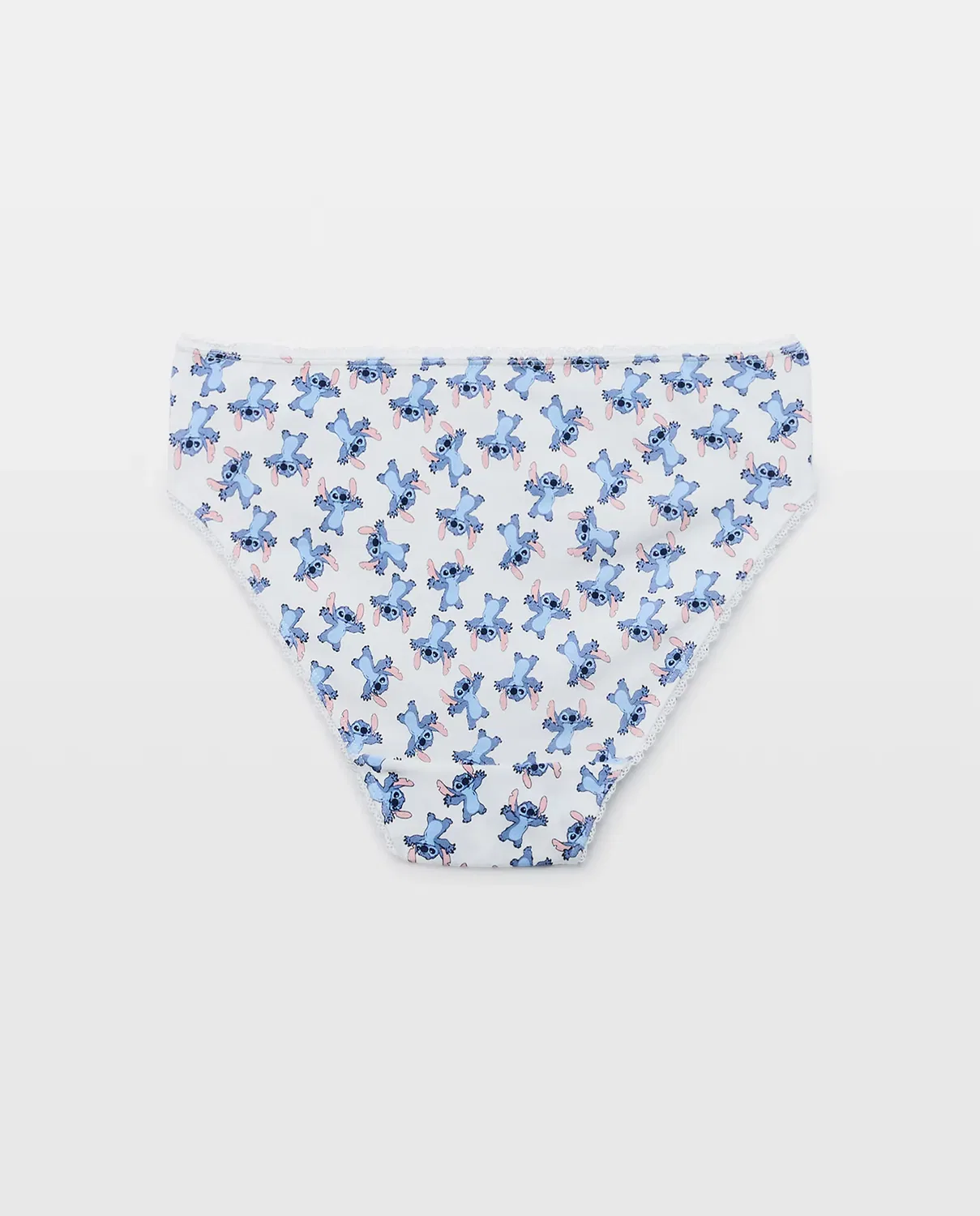 Детские трусы для девочек набор 3 шт с принтом Stitch Cotton Juice, Azul Marino — фото 2