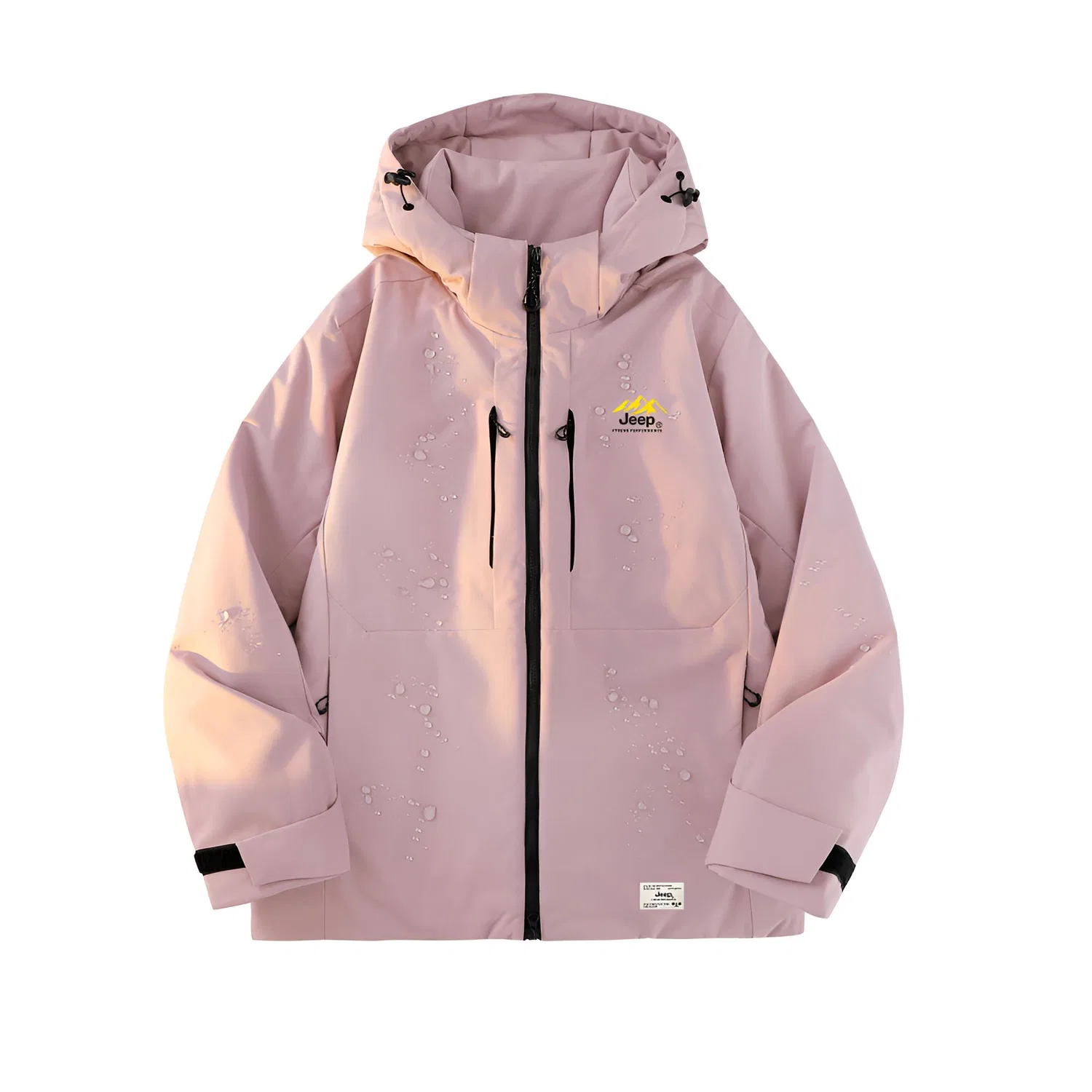 Детский утепленный пуховик с капюшоном Jeep, Cherry Blossom Pink