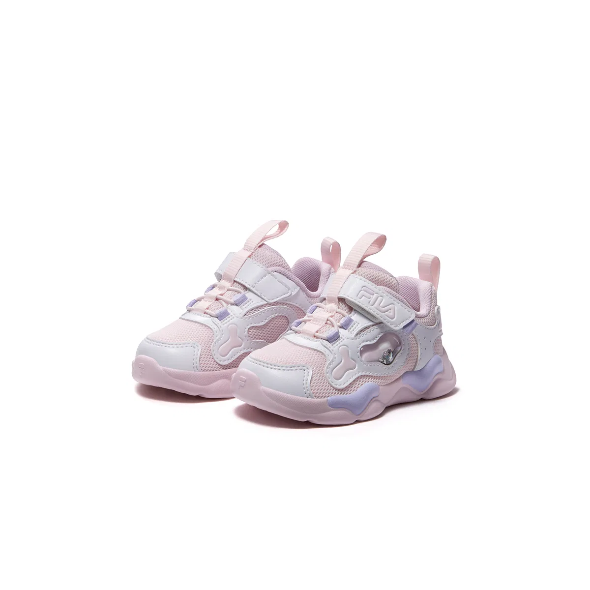 Детские кроссовки для малышей с кожаными вставками Heritage FHT FILA KIDS — фото 4
