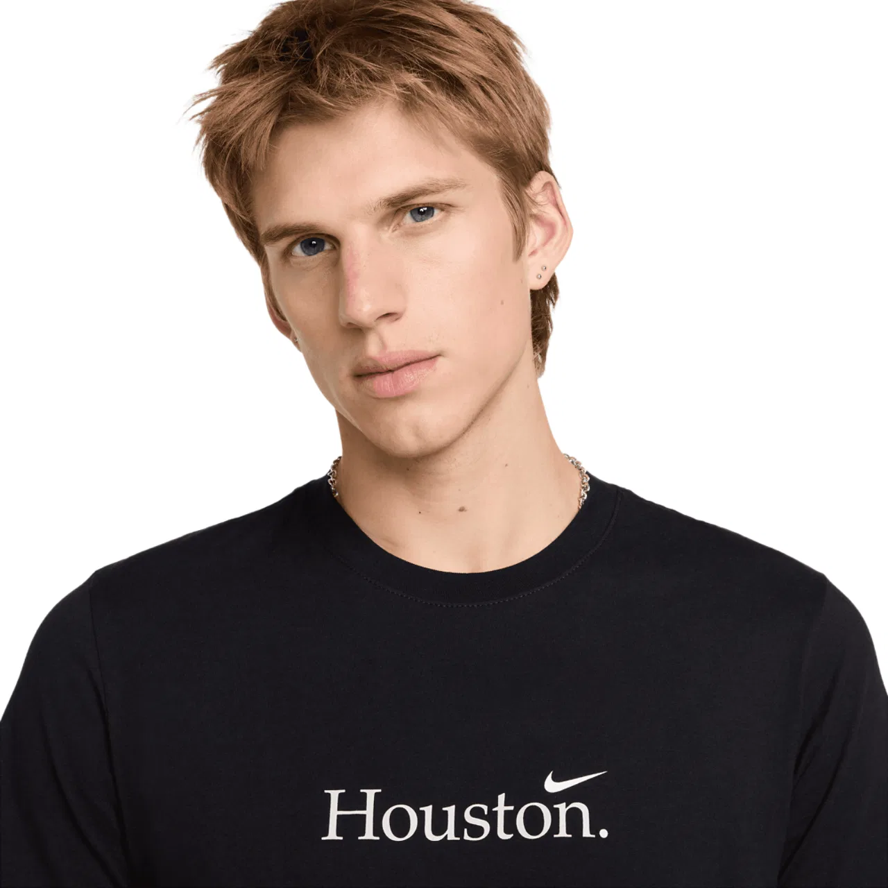 Футболка мужская Houston Nike, черный/белый — фото 3