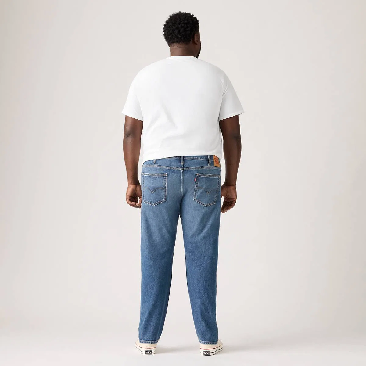 Мужские джинсы 502 зауженного кроя (большие размеры) Levi's, Top Tune Advanced Stretch - Medium Wash — фото 3
