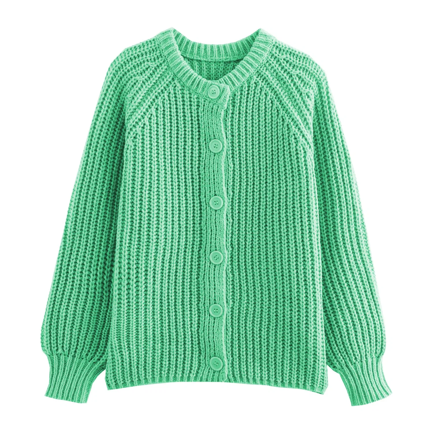Женское пальто свободного кроя, B Verde
