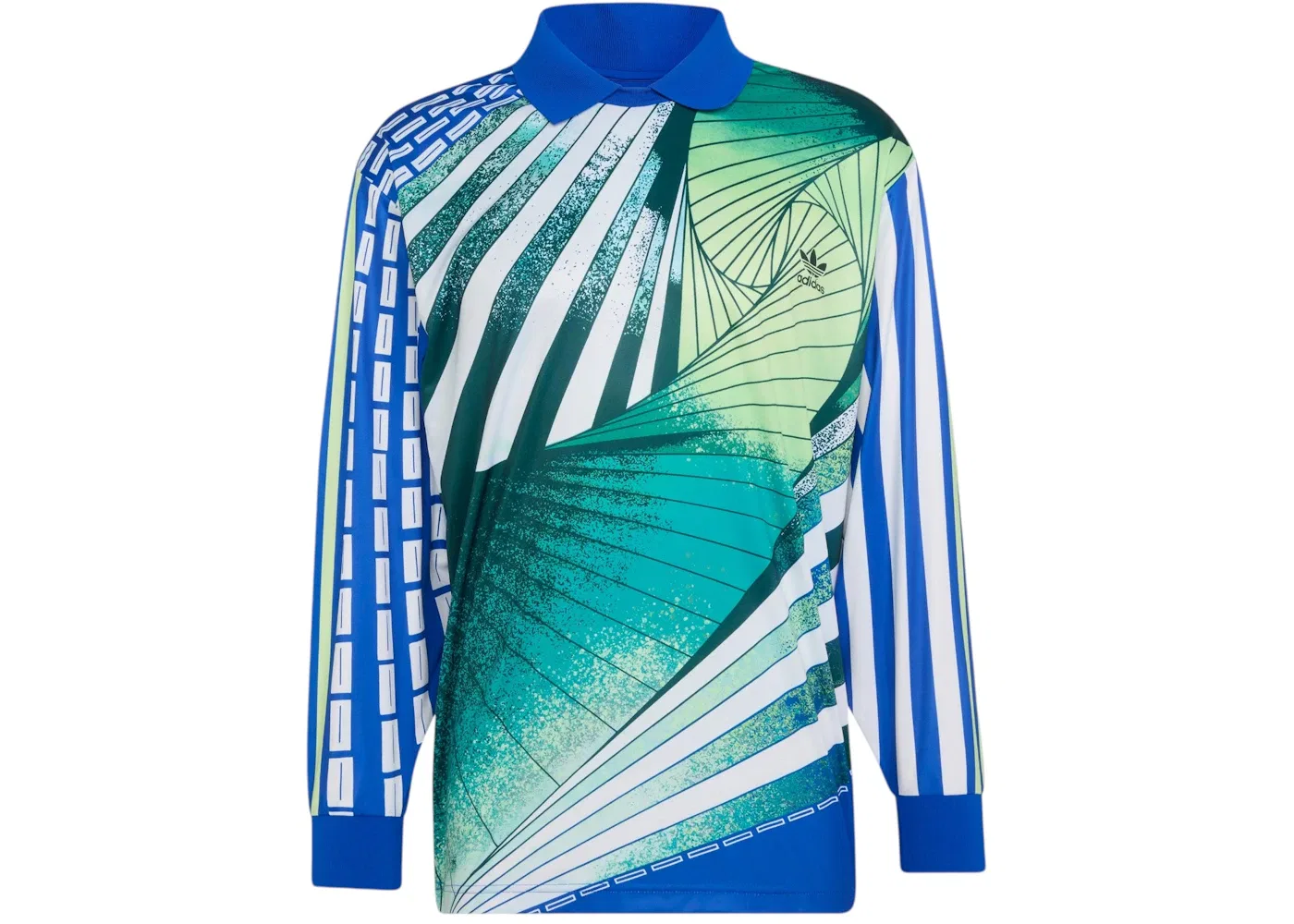 Мужская футболка вратарская свободного кроя Jersey Adidas, Power Blue