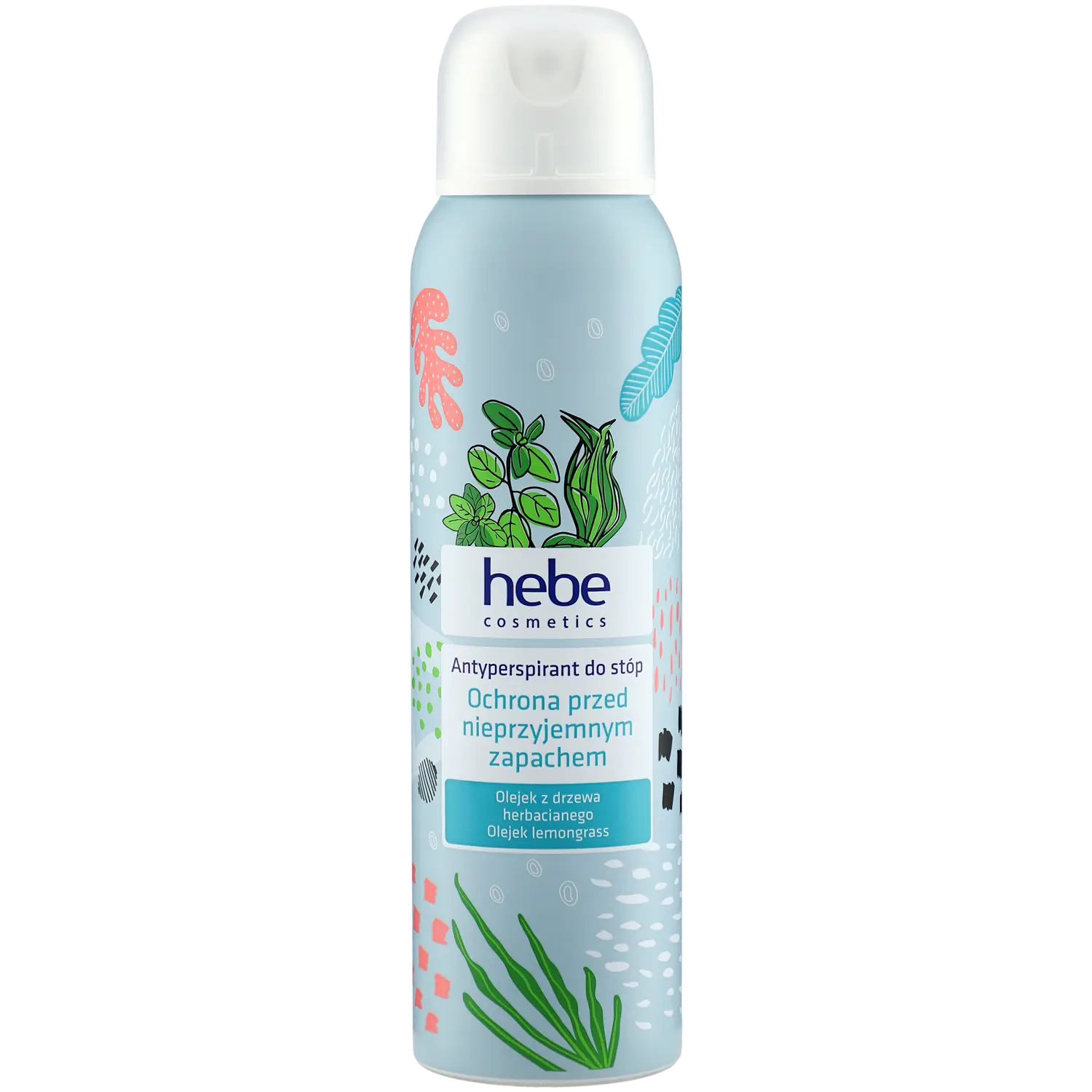 

Hebe Cosmetics антиперспирант для ног, 150 мл