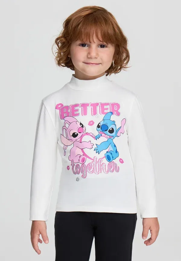 Топ с длинным рукавом с принтом Disney Classics Long sleeved top Terranova, Bianco Lana, белый — фото 2