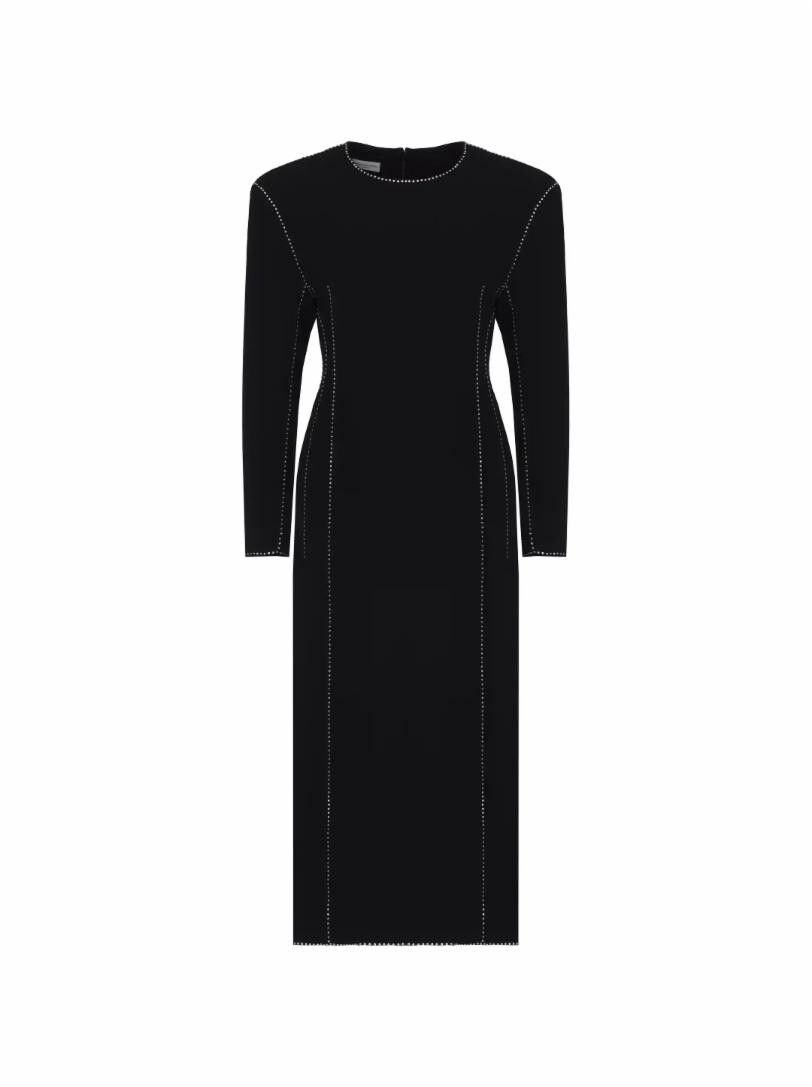 

Платье со стразами Dries Van Noten