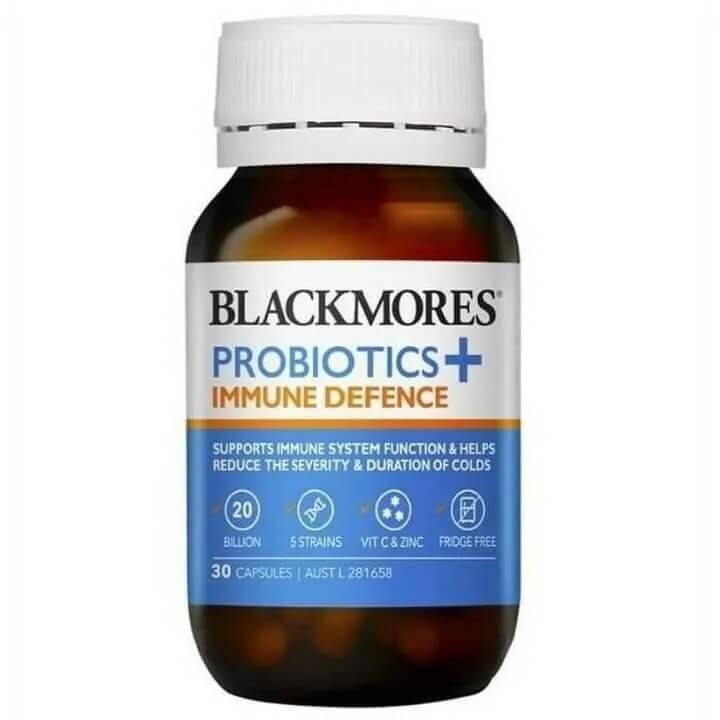 

Пробиотическая добавка Blackmore Probiotic+ Immune Defence, 30 капсул
