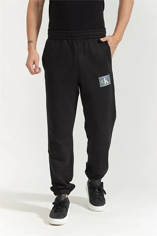 Мужские спортивные брюки зауженные Calvin Klein, Black