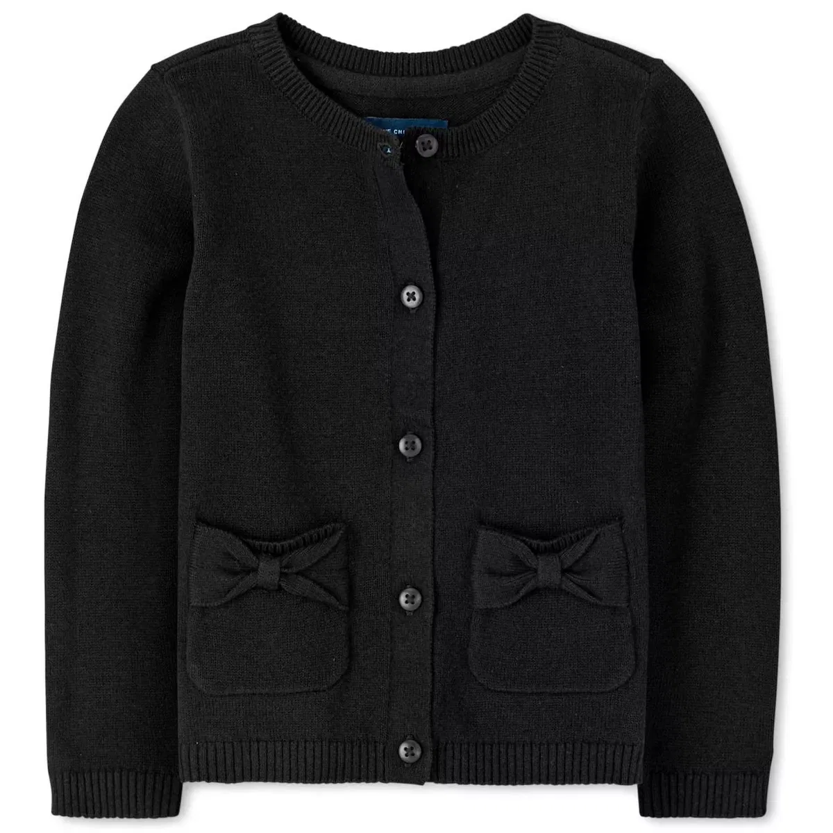 Детский кардиган-болеро с длинным рукавом The Children's Place, Black