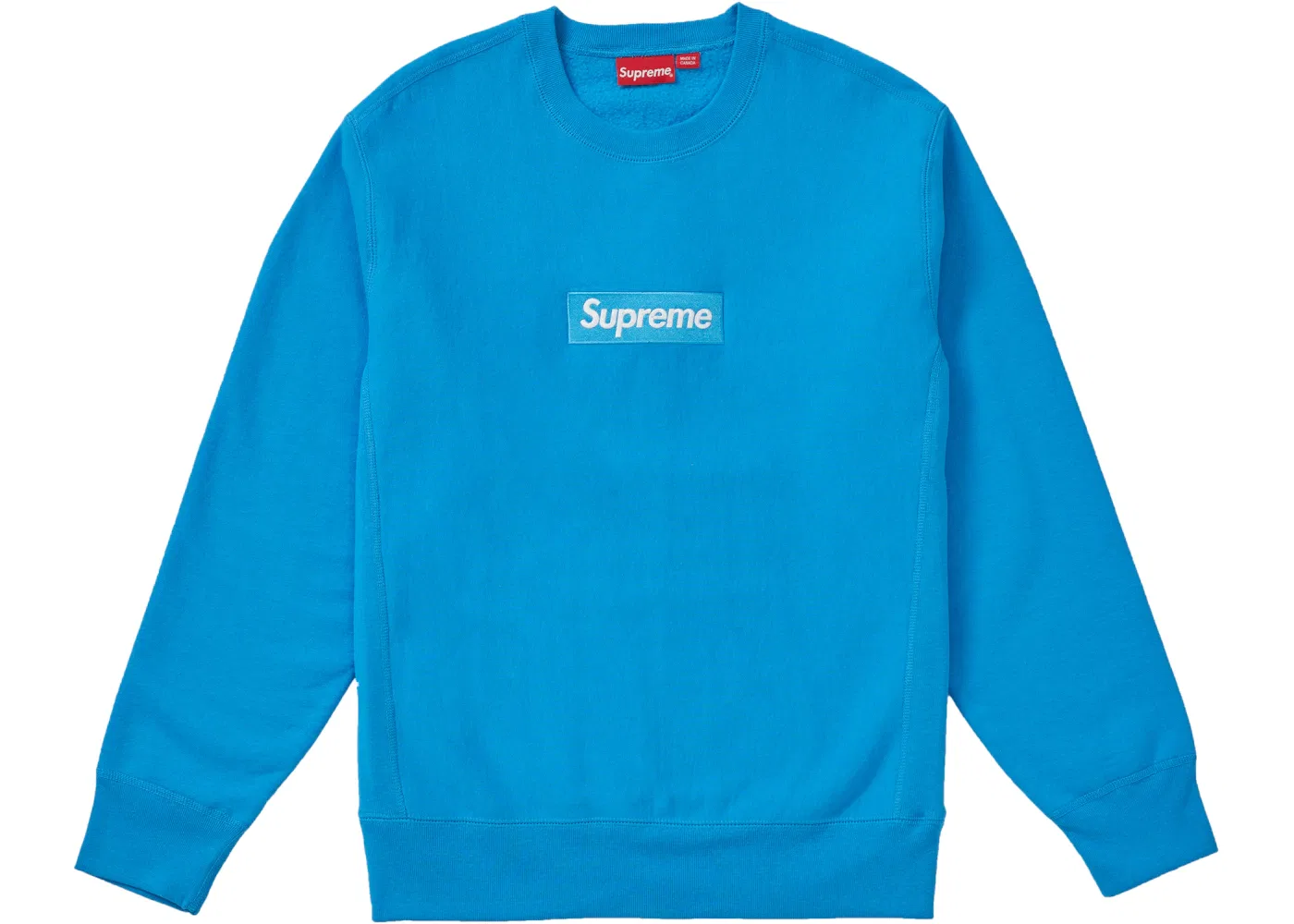 Мужской свитшот с принтом Supreme (FW18) Bright Royal