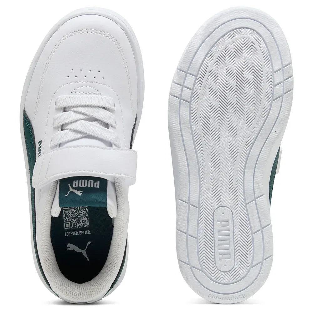 Кроссовки Puma Court Classic Clean AC+ PS, белый — фото 2