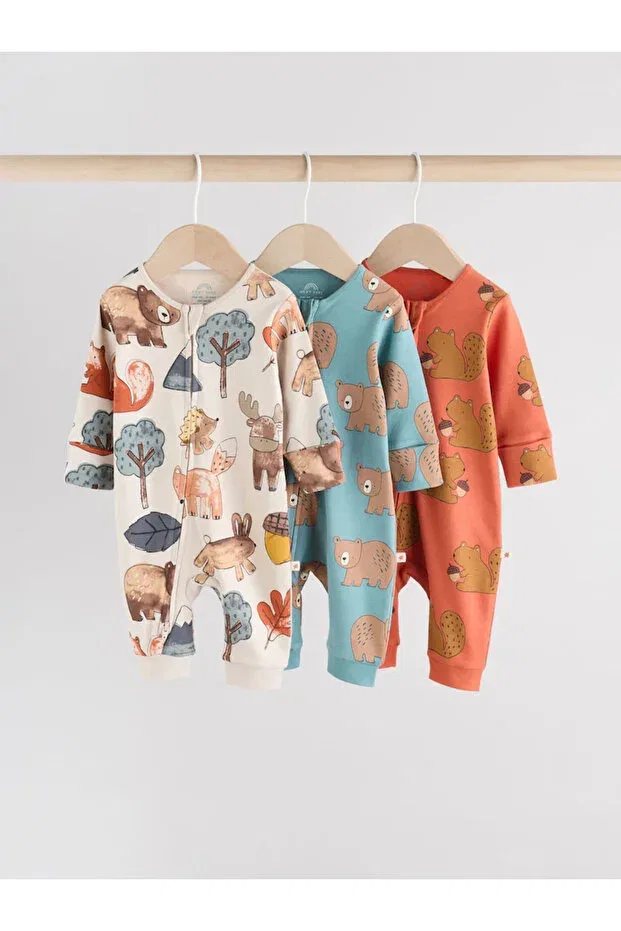 Детский комплект спальных мешков с принтом Basics Next Baby, Multicolor
