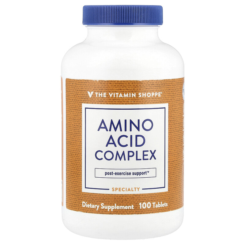 

The Vitamin Shoppe, Аминокислотный комплекс, 100 таблеток