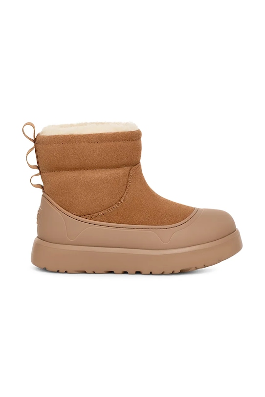 

Детские замшевые зимние сапожки KIDS CLASSIC MINI MOD Ugg, коричневый