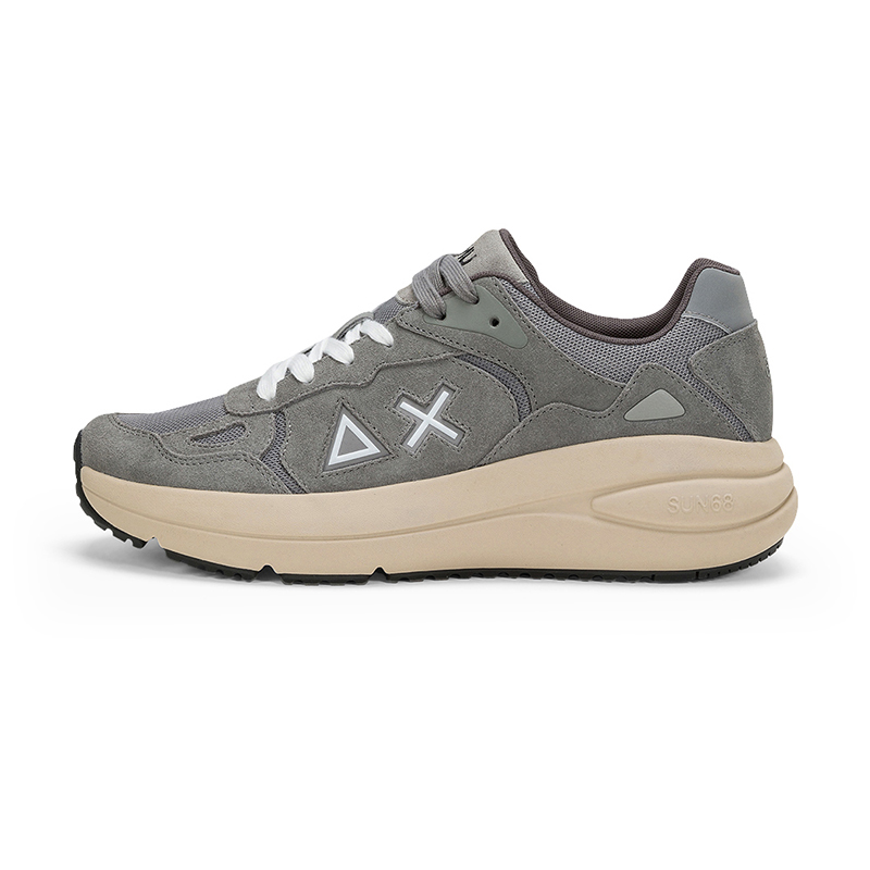 

SUN68 Амортизирующие массивные кроссовки мужские Z44140-34 Medium Heather Gray/Medium Gray, цвет Z44140-34 Medium Heather Gray/Medium Gray