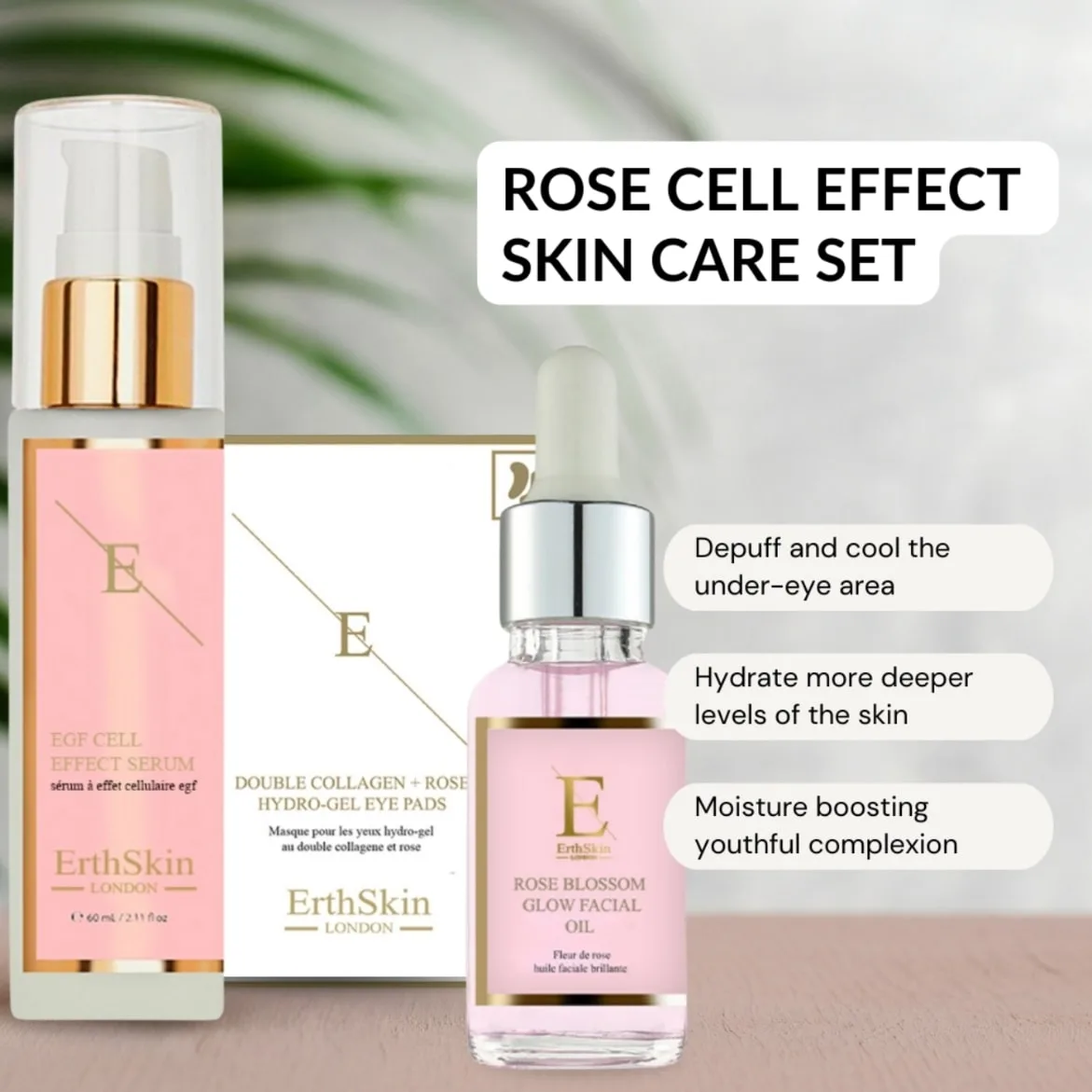 Набор ErthSkin London — Для ухода за лицом egf radiance & eye boost set , 1 шт, 60 мл — фото 2