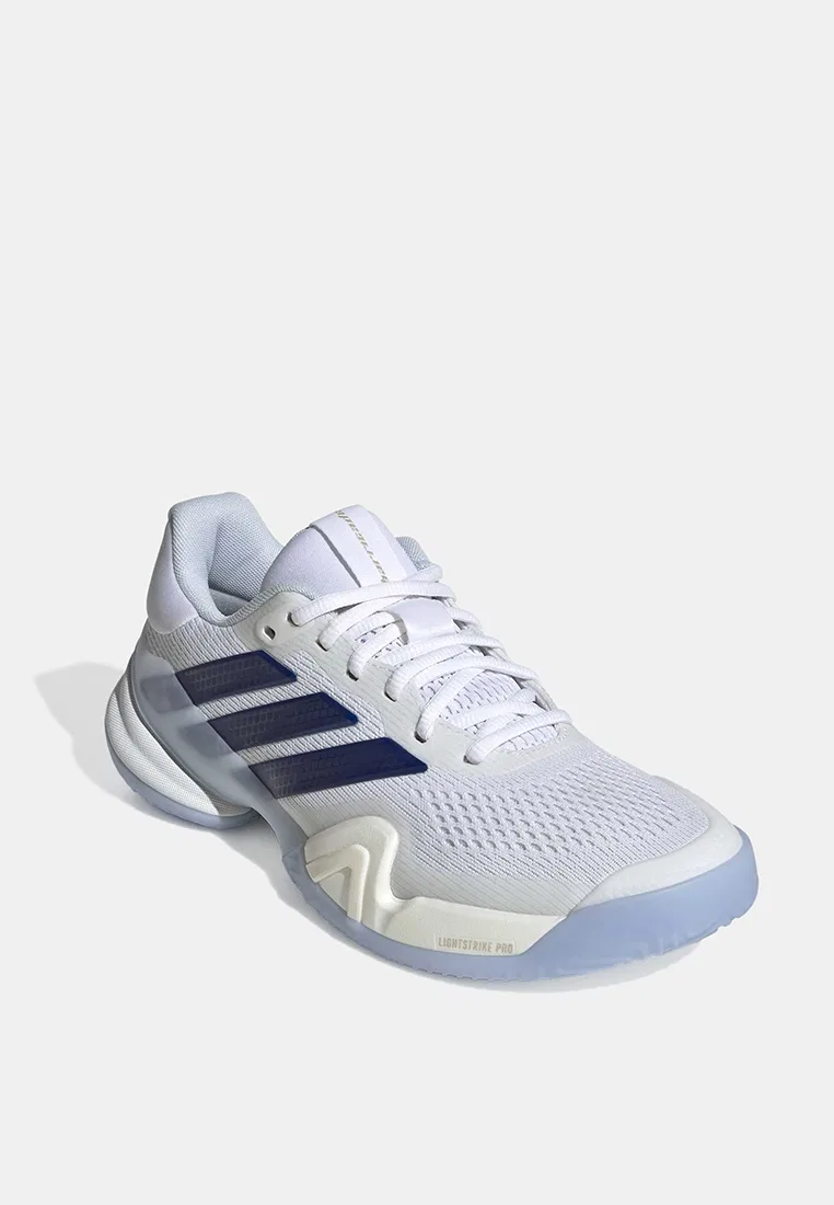Кроссовки теннисные, Barricade 14, Adidas, белый/темно-синий — фото 2