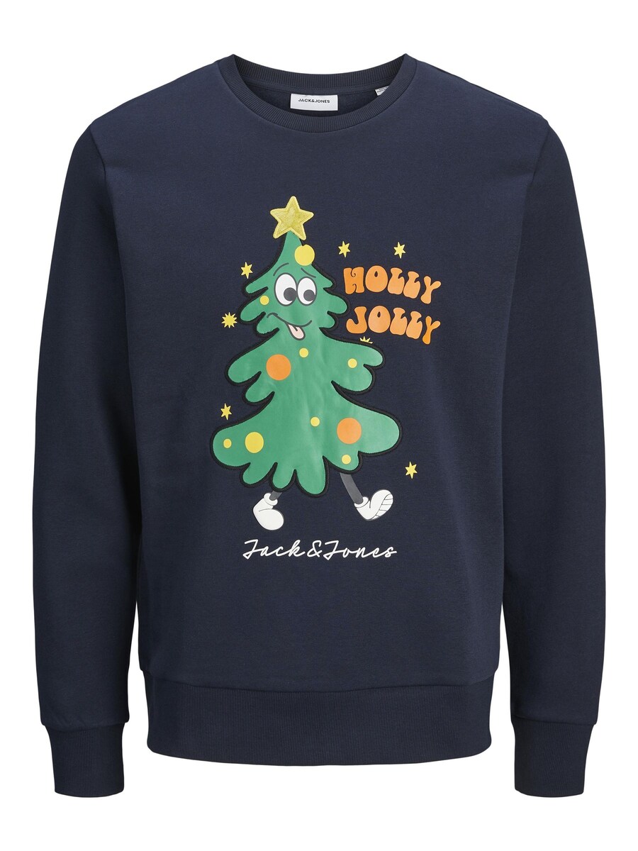 

Толстовка JACK & JONES JJXmas Jolly, темно-синий
