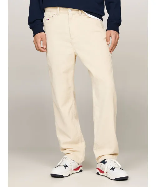 

Вельветовые брюки Relaxed fit Tommy Jeans, бежевый