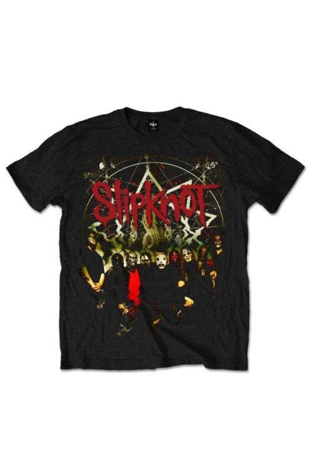

Футболка с волнами Slipknot, черный