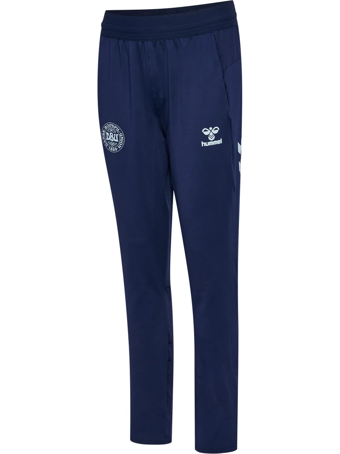 Спортивные брюки Hummel Slim fit, светло-голубые и темно-голубые — фото 3