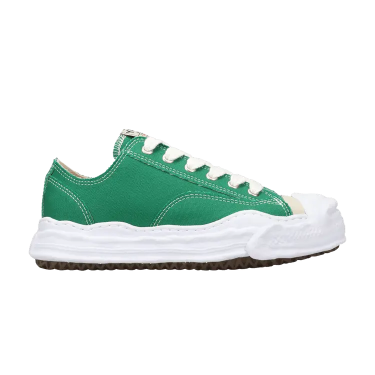 

Кроссовки Maison Mihara Yasuhiro Maison Mihara Yasuhiro Hank OG Sole Canvas Low 'Clear Green', зеленый