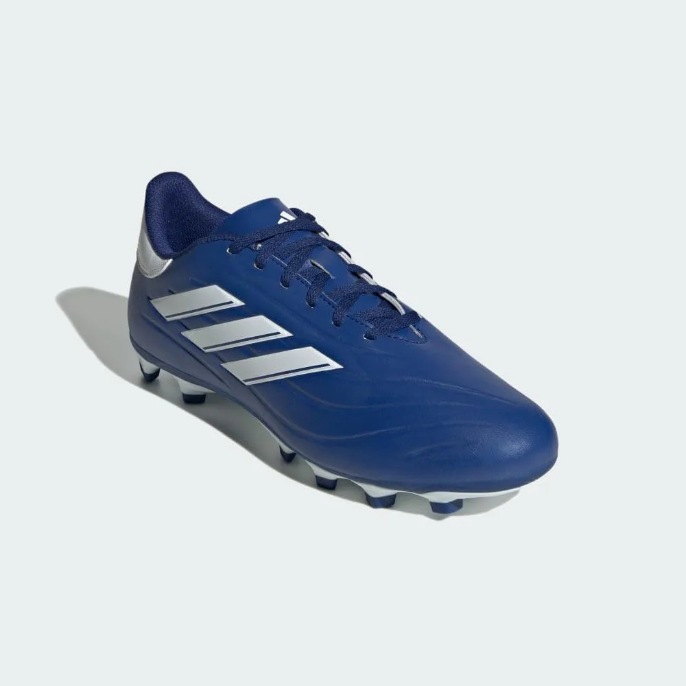 Мужские футбольные бутсы Adidas Copa Pure 2.4 FxG для твердого грунта - синие, синий/белый/красный — фото 3