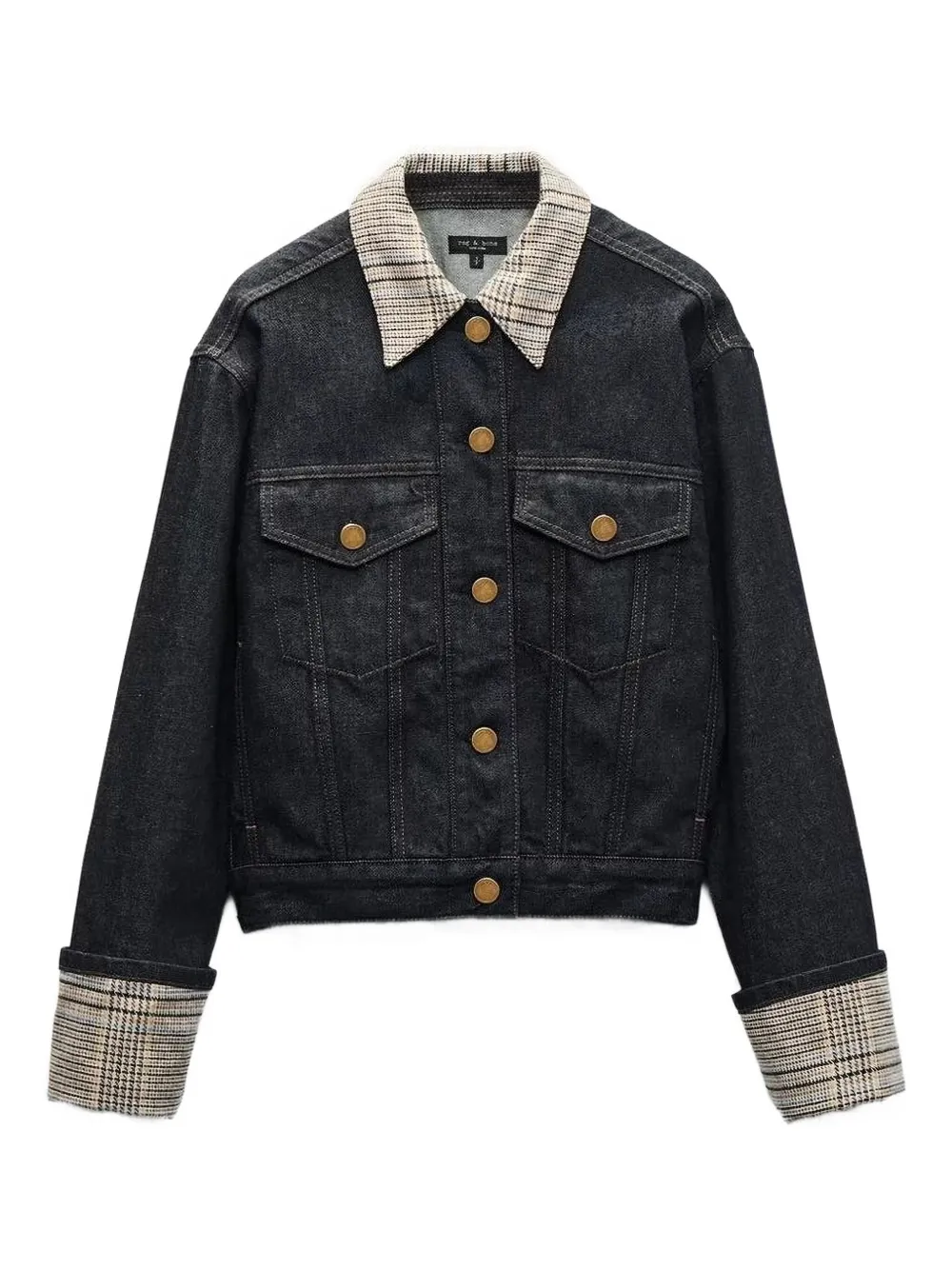 

Джинсовая куртка Harriet rag & bone, синий