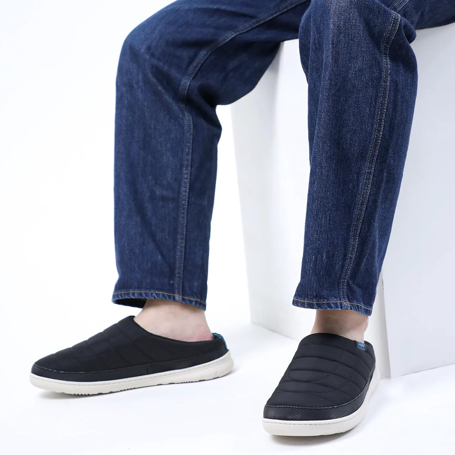 

Мужские тапочки LazyStep без застежек для дома и улицы с эффектом памяти