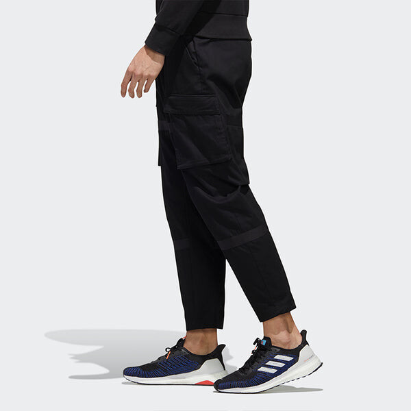 Повседневные брюки ub pnt карго брюки с карманами по бокам мужские Adidas, черный — фото 4