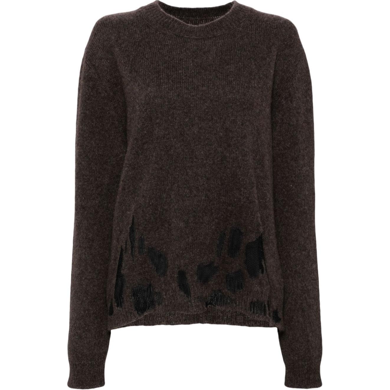 

Длинный свитер UMA WANG, шоколадный