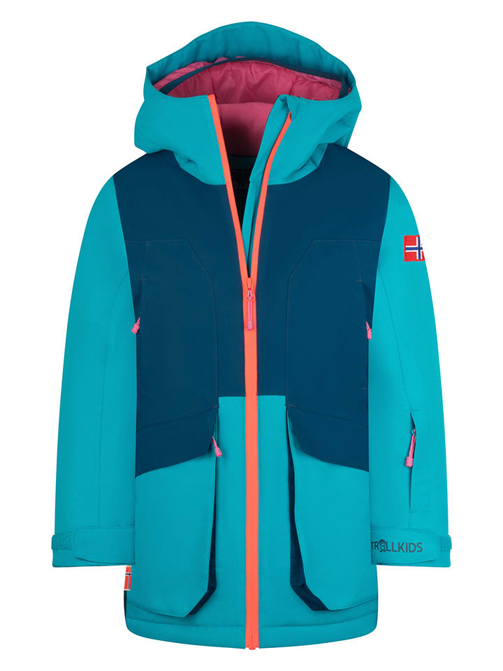 

Лыжная куртка Trollkids Ski-/ Snowboardjacke Kongsberg, синий