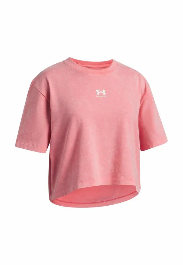Базовая футболка rival wash Under Armour, Bittersweet Pink — фото 3