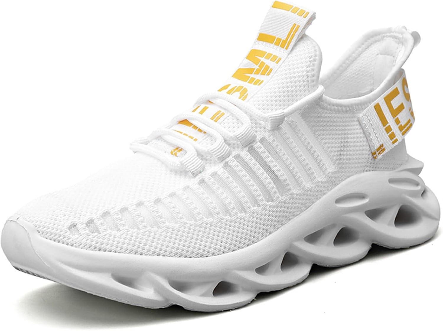 

Мужские прогулочные кроссовки, дышащие, ультралегкие, повседневные, для бега, спорта, тренажерного зала, модные кроссовки Missletty, белый