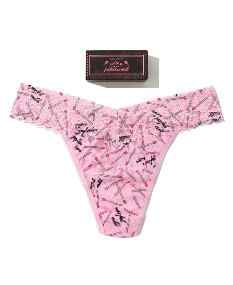 

Женские трусики-стринги Signature Original Rise Hanky Panky, Perfect Match Pink