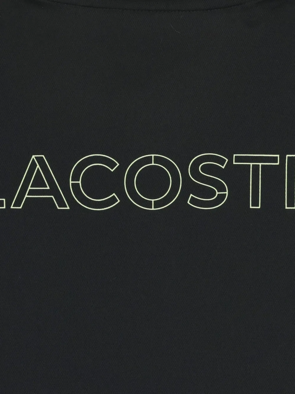 Хлопковая рубашка поло Lacoste, черный — фото 4