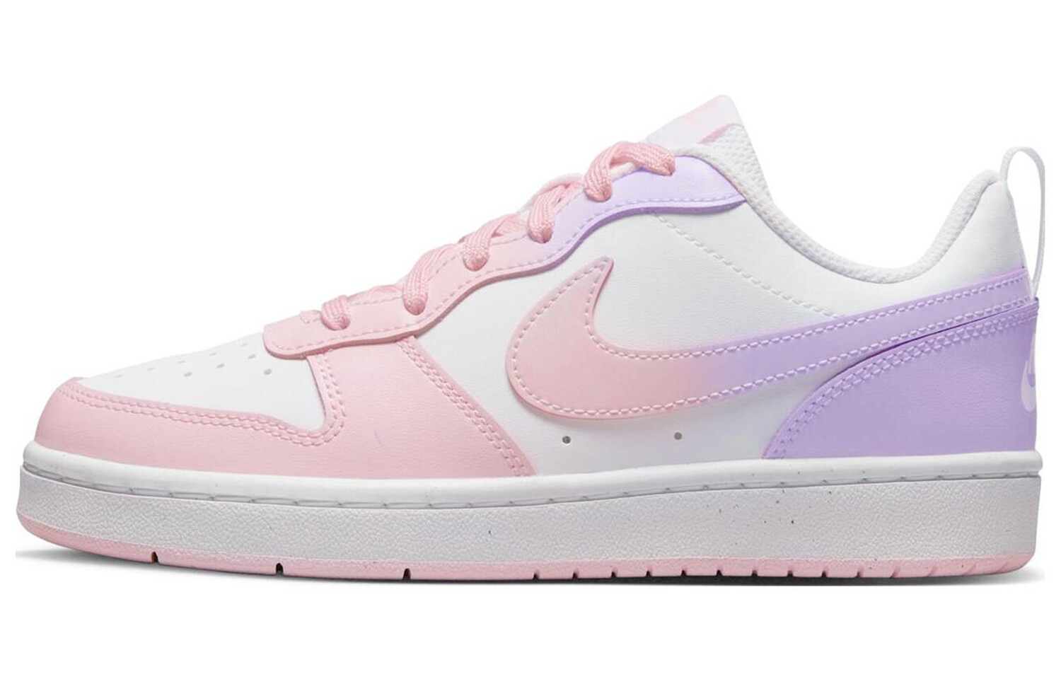 

Кроссовки Nike Court Borough Skateboarding Shoes Women's Low-top Pink/Purple, фиолетовый
