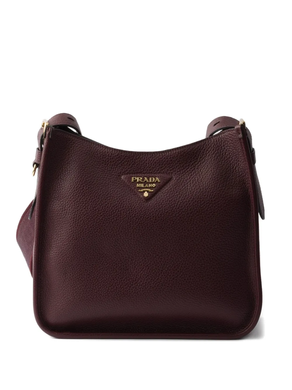 

Сумка на плечо с логотипом Prada, красный