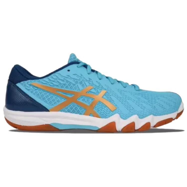 Кроссовки для настольного тенниса ASICS Attack Bladelyte 4 синие — фото 3