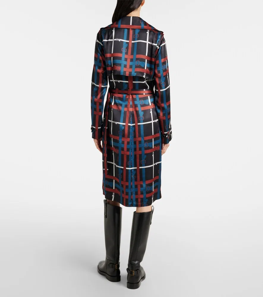Платье-халат Burberry, женское, многоцветное — фото 3