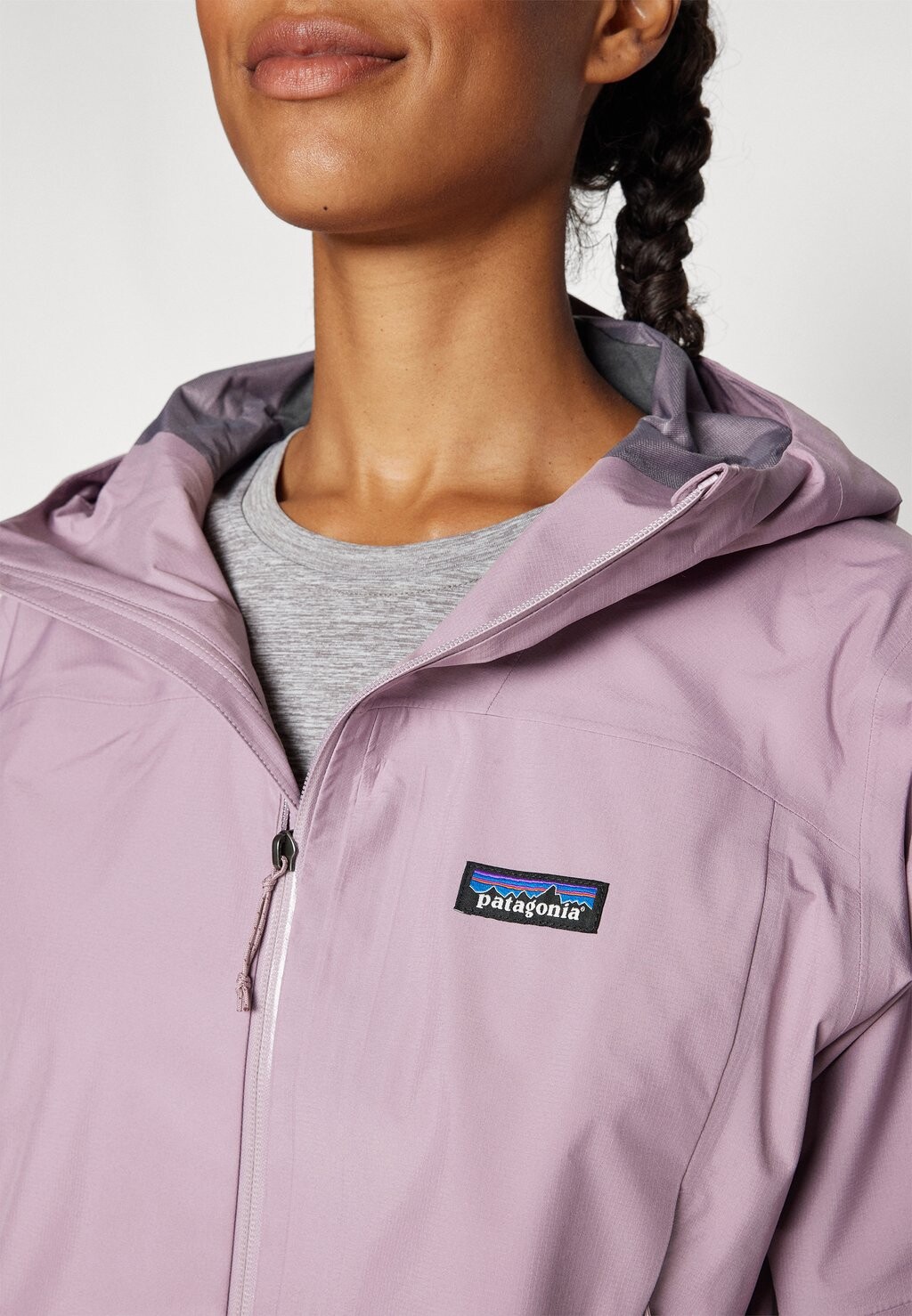 

Жесткая куртка BOULDER FORK RAIN Patagonia, цвет Stormy Mauve