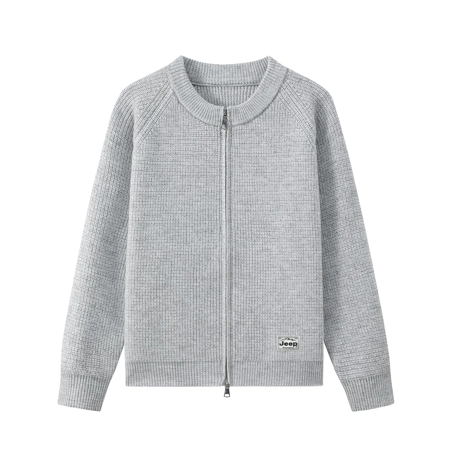 Детский свитер с круглым вырезом Jeep Classic Collection, Heather Gray