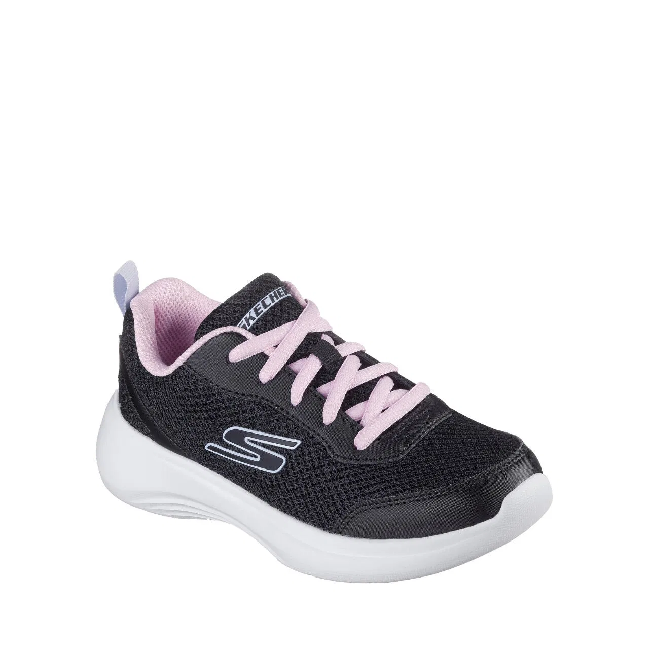 Детские кроссовки с сетчатым верхом Skechers, Schwarz — фото 2