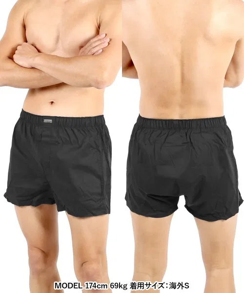 Мужские хлопковые трусы-боксеры Cotton Classics Woven Calvin Klein, Black — фото 4