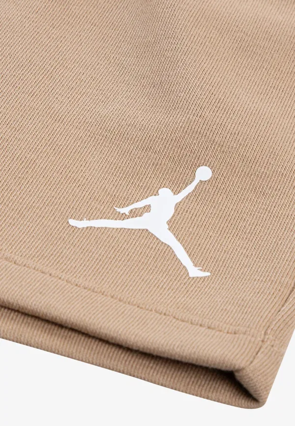 Комплект шорт с логотипом Jumbo Jumpman Jordan, бежевый — фото 3