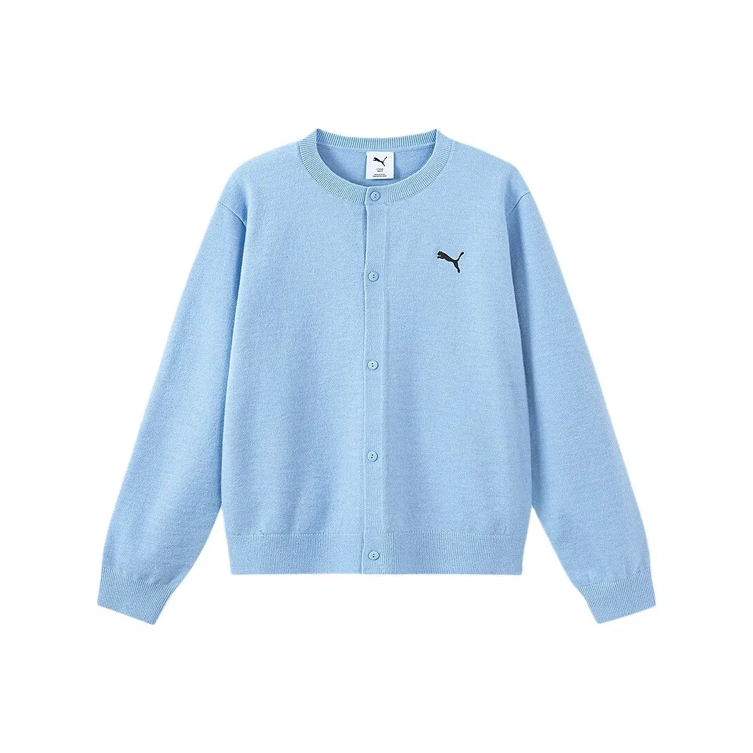 Свитер с круглым вырезом PUMA, Ice Blue