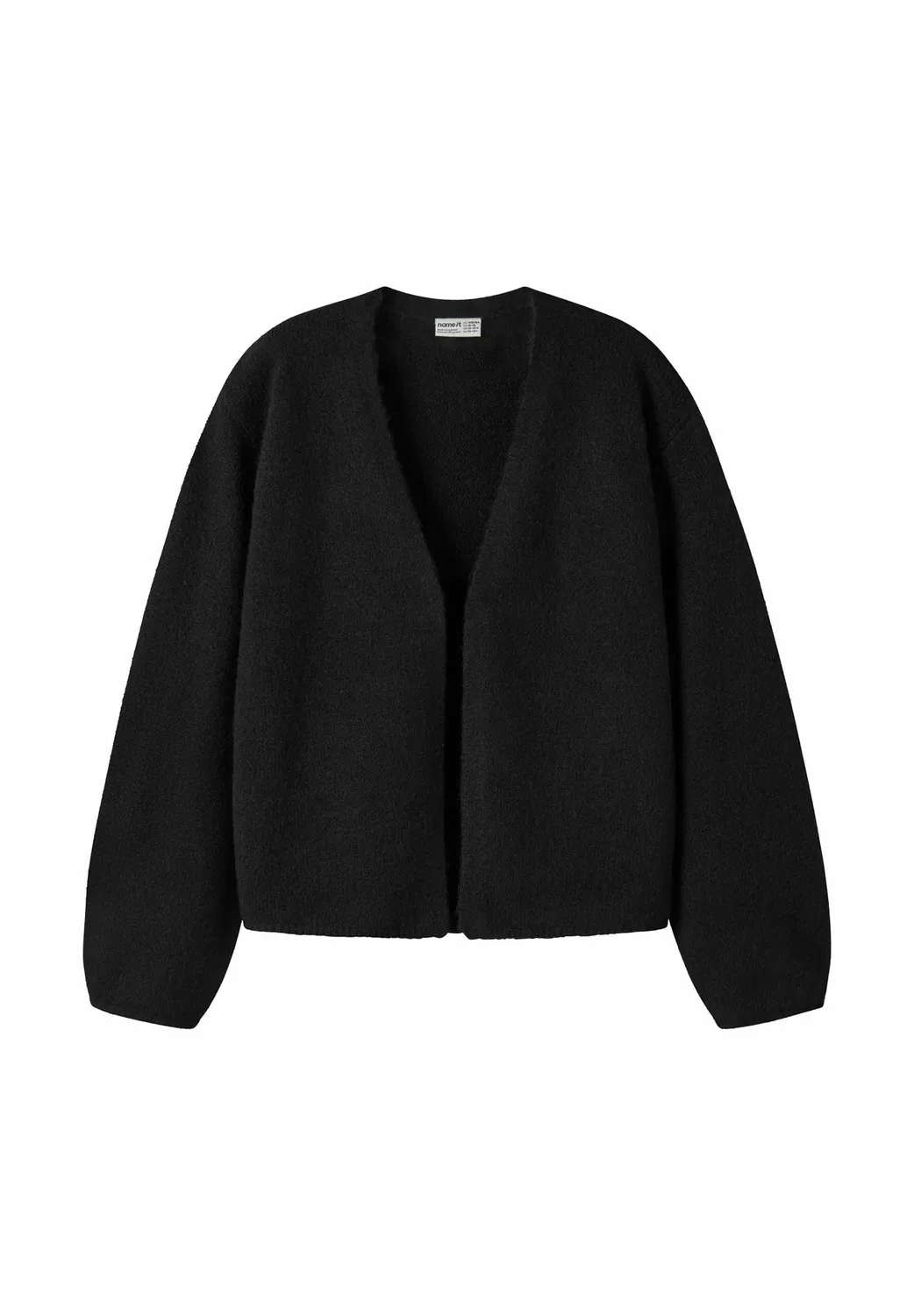Nkfolina ls knit card noos - cardigan Name It, Black